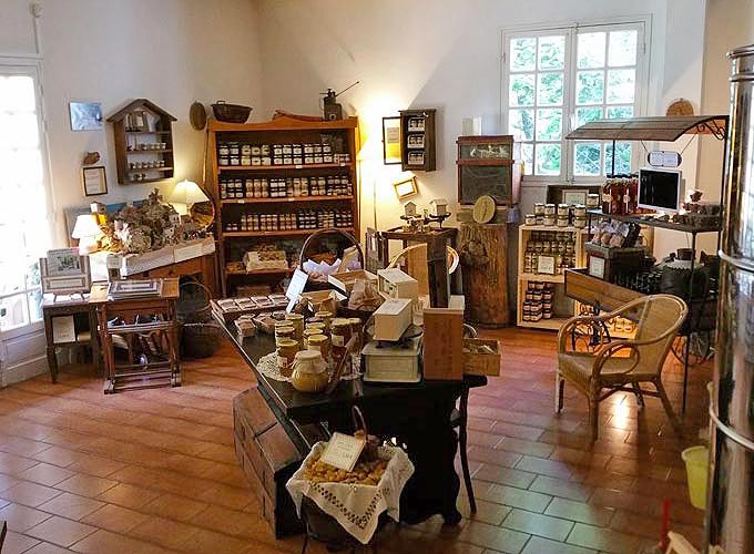 Intérieur de la miellerie